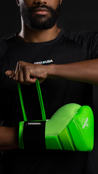 Hayabusa T3 Neon Boxing Gloves