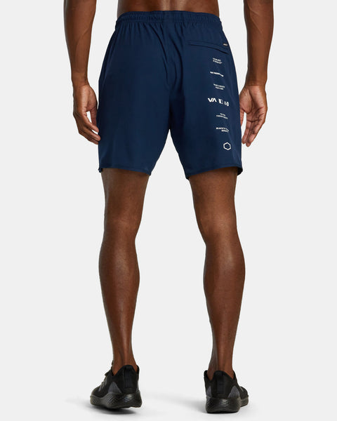 RVCA Yogger Stretch Elastic Shorts 17"