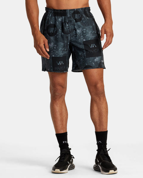 RVCA Yogger Stretch Elastic Shorts 17"