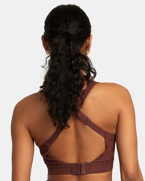 RVCA Mineral Rib High Impact Bra