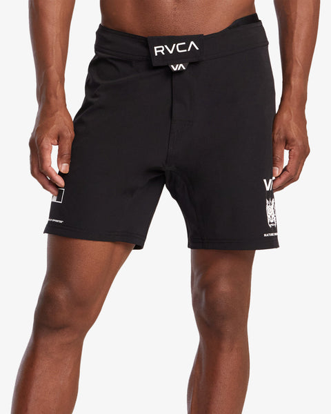 RVCA Fight Scrapper 17" Shorts Black