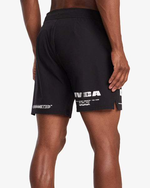 RVCA Fight Scrapper 17" Shorts Black