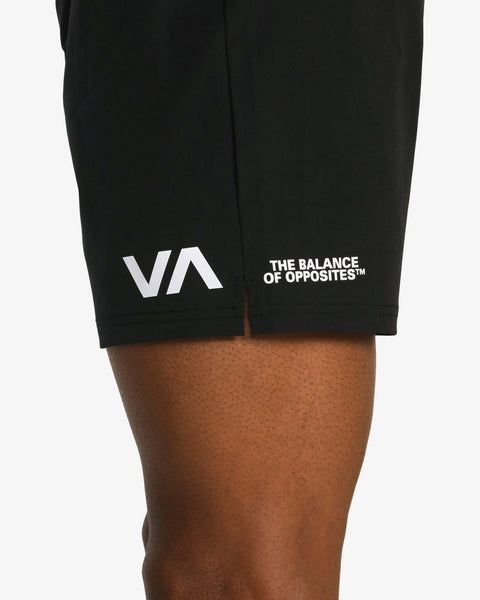 RVCA Fight Scrapper 17" Shorts Black