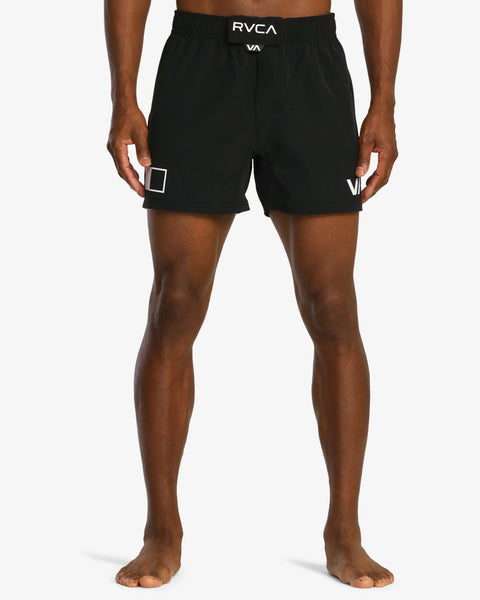 RVCA Fight Scrapper 17" Shorts Black