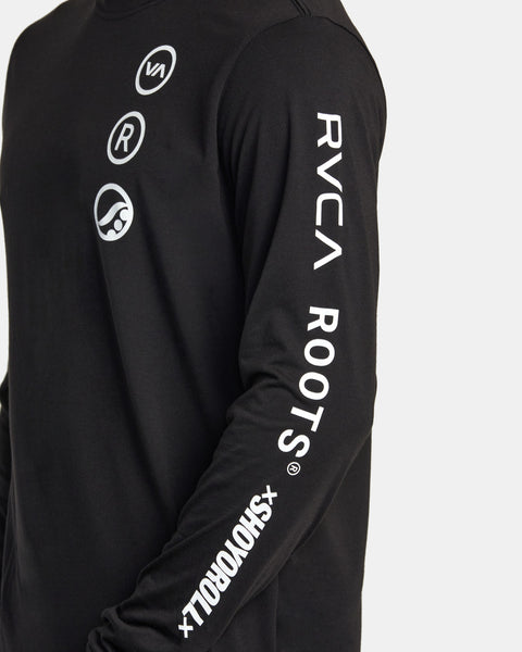 RVCA Ruotolo Brothers Stack Long Sleeve T-Shirt
