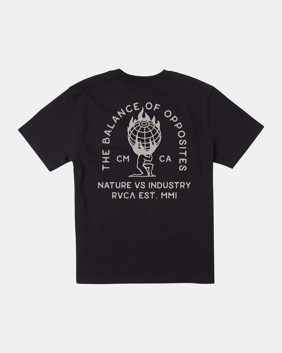 windandsea RVCAコラボ　黒Tシャツ RVCA tシャツ メンズ 「AZUL」 TRADE WINDS SS TEE Tシャツ