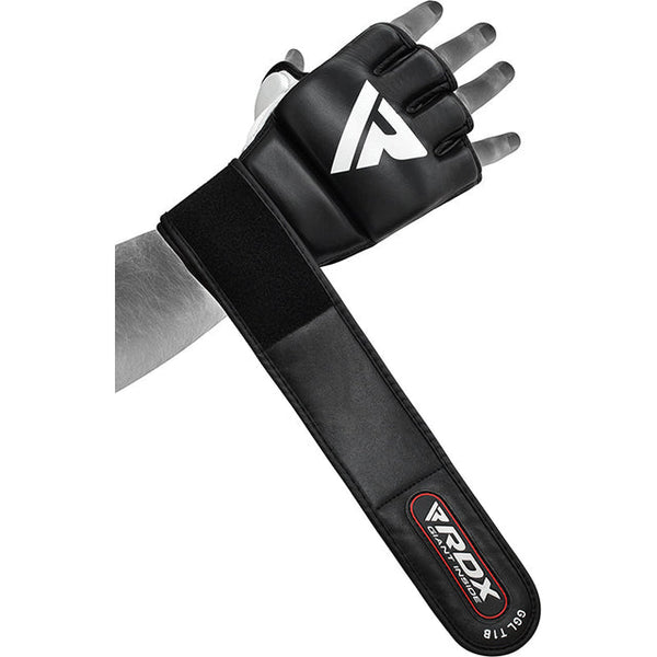 RDX T1 Leather MMA Training Gloves GGL-T1B