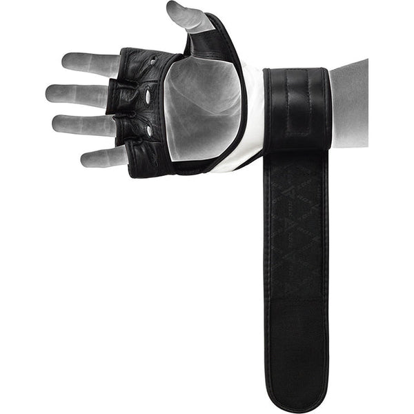RDX T1 Leather MMA Training Gloves GGL-T1B