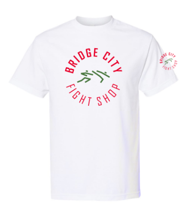 Bridge City Fight Shop Round Logo Tee