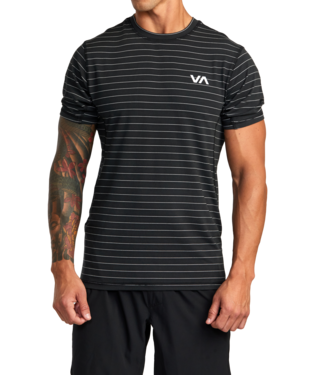 RVCA Sport Vent Stripe Technical Short Sleeve Top