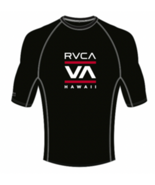RVCA Hawaii Rashguard Short Sleeve