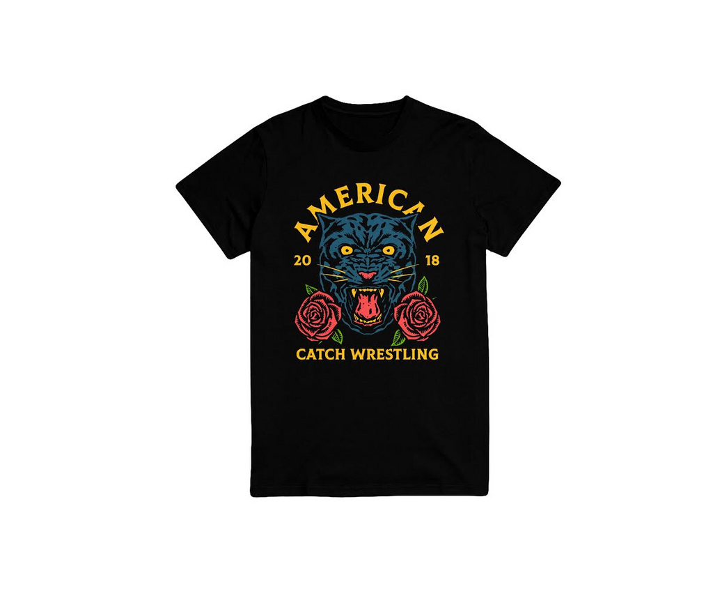 Bridge City Fight Shop American Catch Wrestling Panther Tee