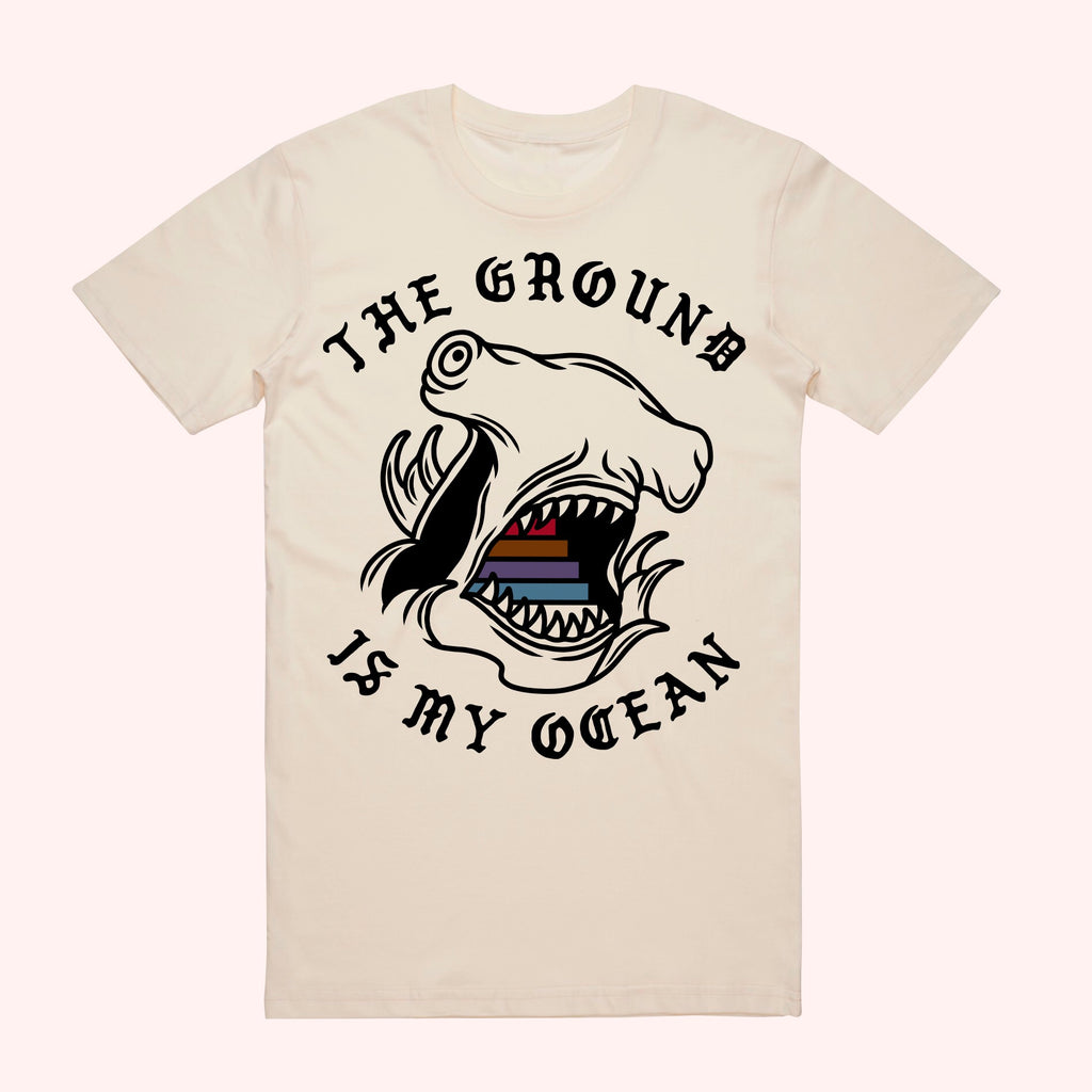 Bridge City Fight Shop The Ground Is My Ocean Hammerhead Tee