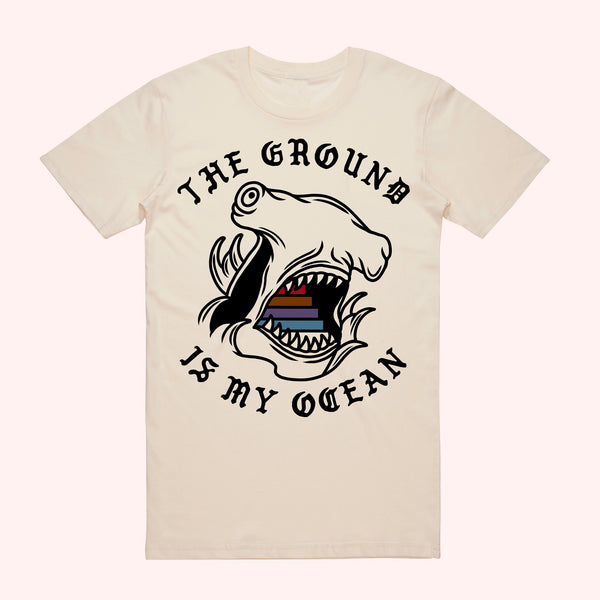 Bridge City Fight Shop The Ground Is My Ocean Hammerhead Tee