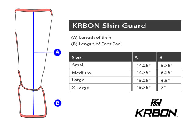 Combat Corner KRBON Shin Guards