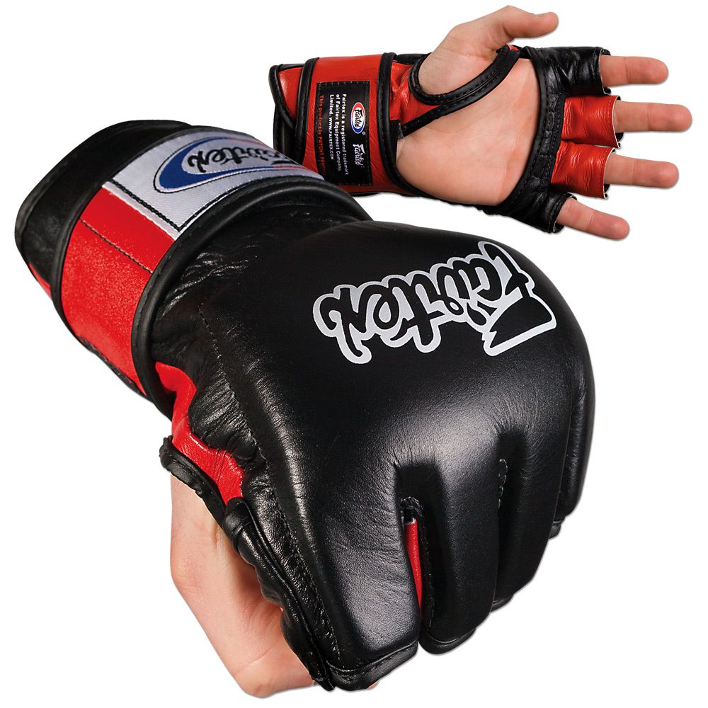 ONE x Fairtex Tight-Fit Boxing Glove (Black) | ONE