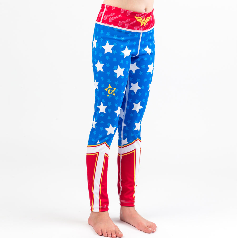 Fusion Wonder Woman Kids Leggings (spats) – Bridge City Fight Shop