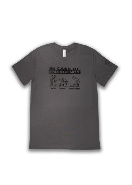 Bridge City Fight Shop /Isolate Grappling Kids "In Case of Emergency" Tee