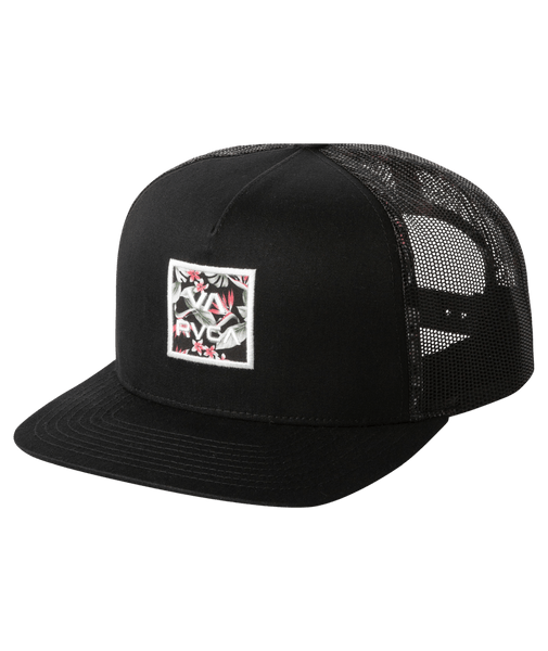 RVCA VA All The Way Trucker Floral Print
