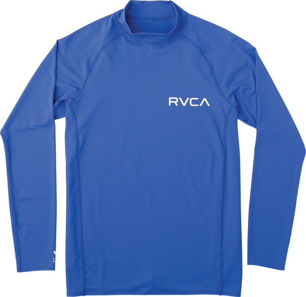 RVCA Boy's RVCA Solid Long Sleeve Rashguard – Bridge City