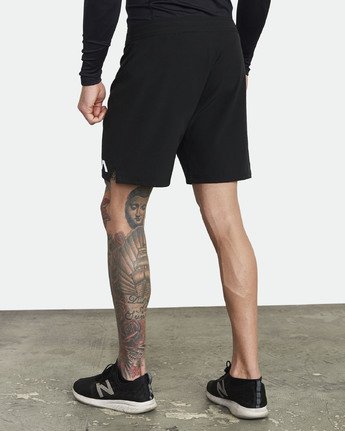 RVCA Fight Scrapper 17" Shorts Black