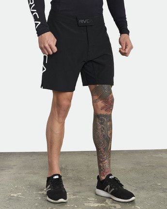 RVCA Fight Scrapper 17" Shorts Black